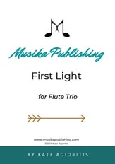 First Light - for Flute Trio P.O.D cover